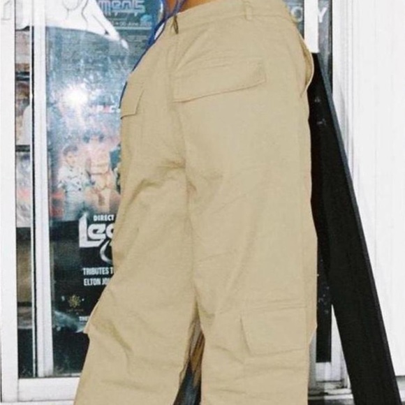 Princess Polly Beige Cargo Pants - Picture 2 of 5